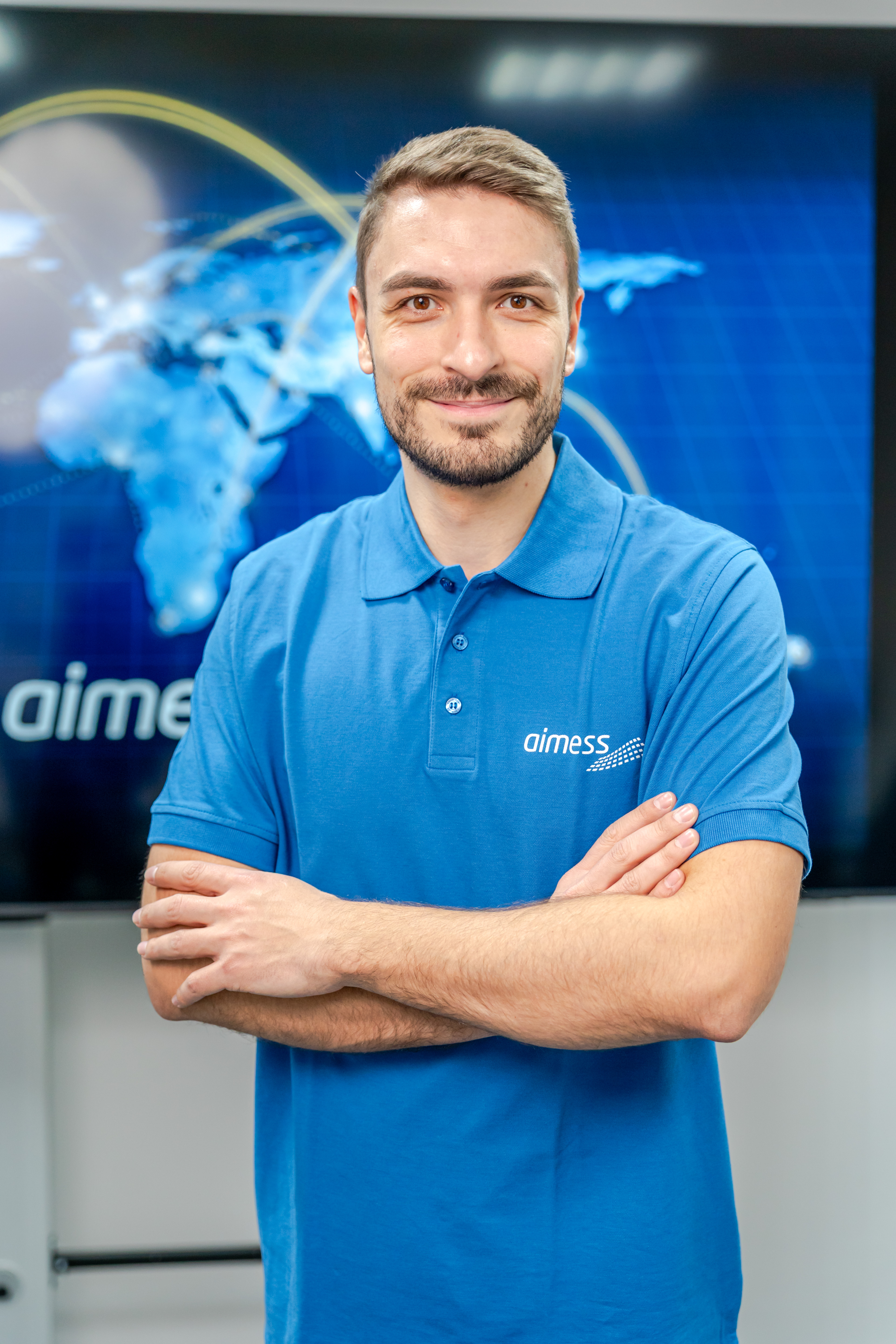 Hannes Schöbel, Vertrieb und Projektingenieur bei Aimess